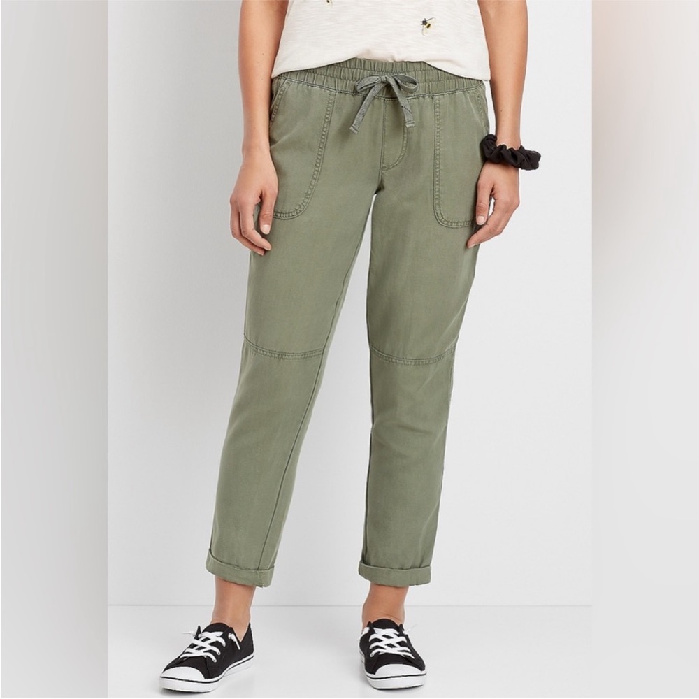 Olive green joggers